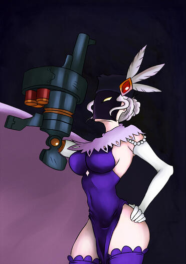 Skullgirls - Black Dhalia